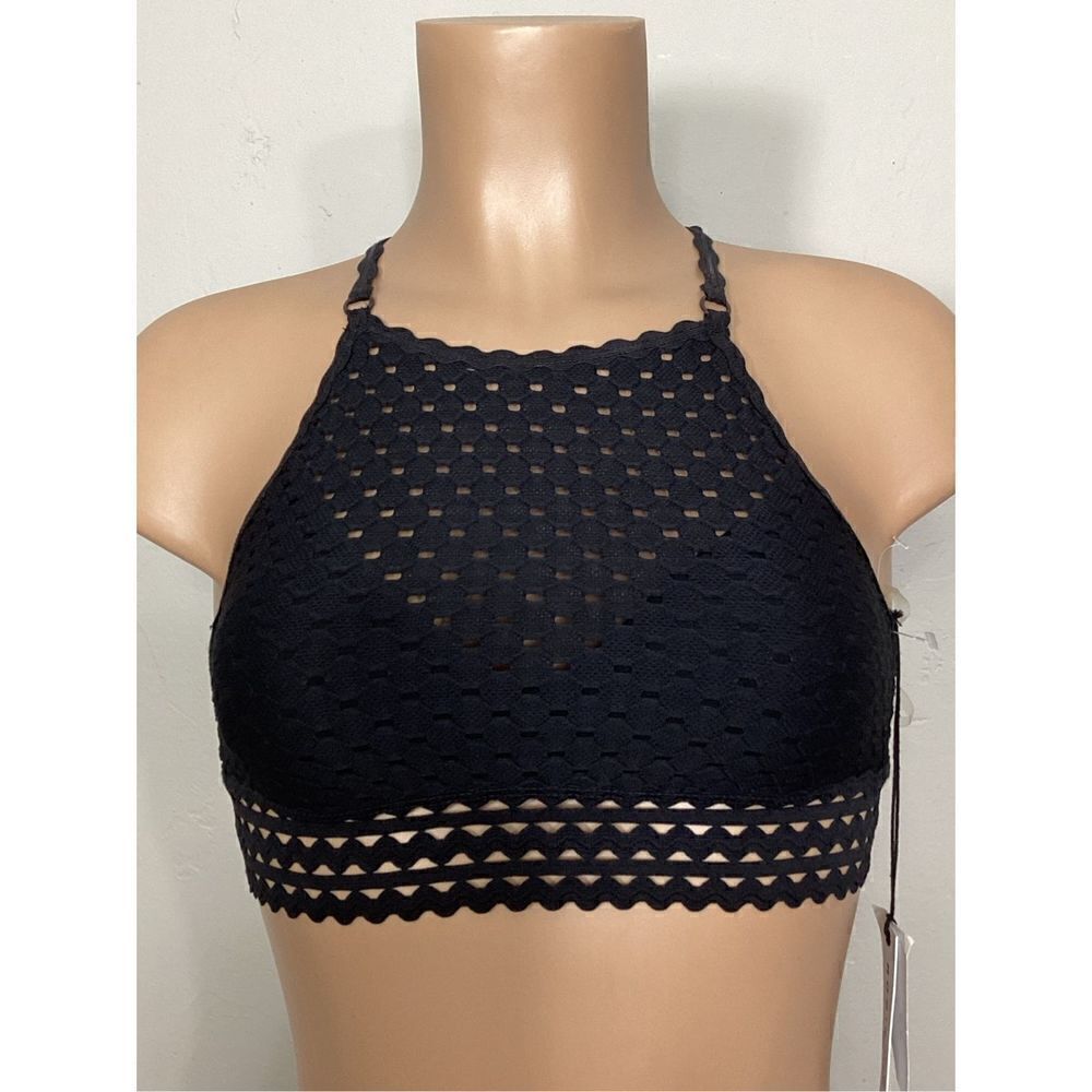 New. Robin Piccone black crochet bikini. XS. Retails $ 189 - Picture 7 of 14